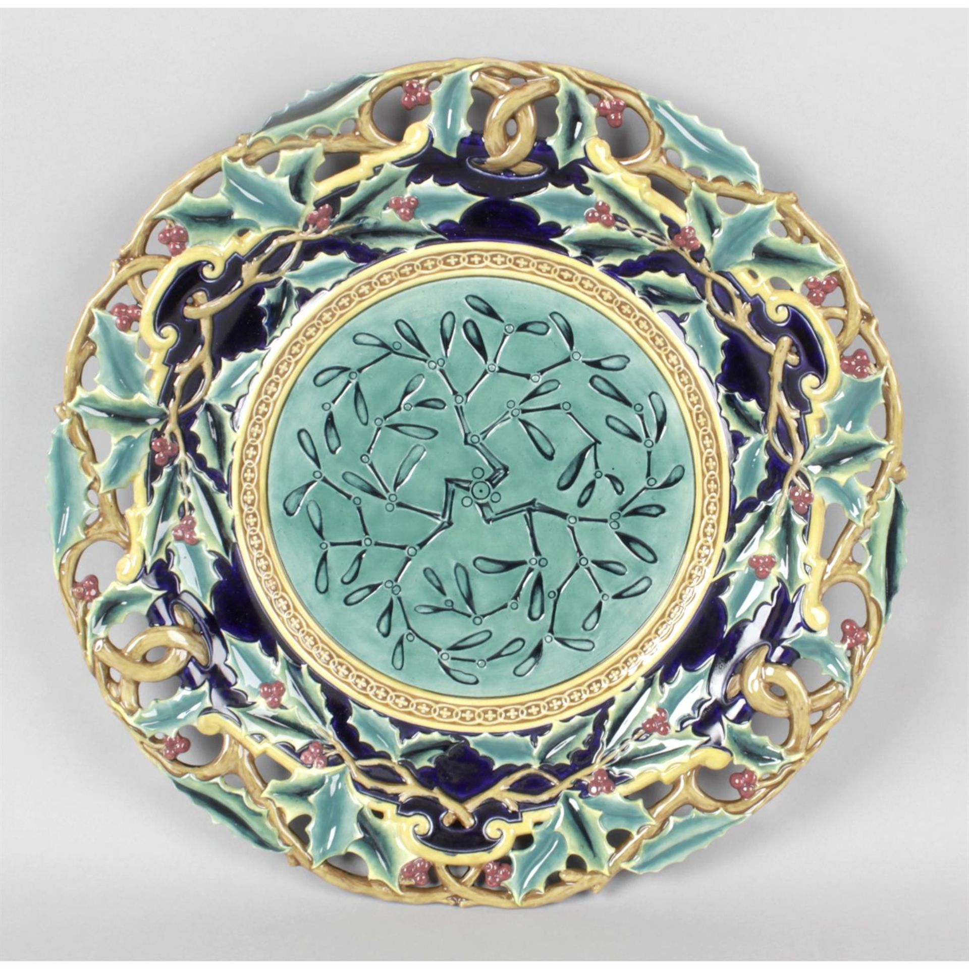 A modern Minton archive collection limited edition Christmas plate and other collectable items.