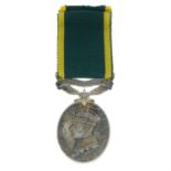 Efficiency Medal, together with WWII pair. (3).