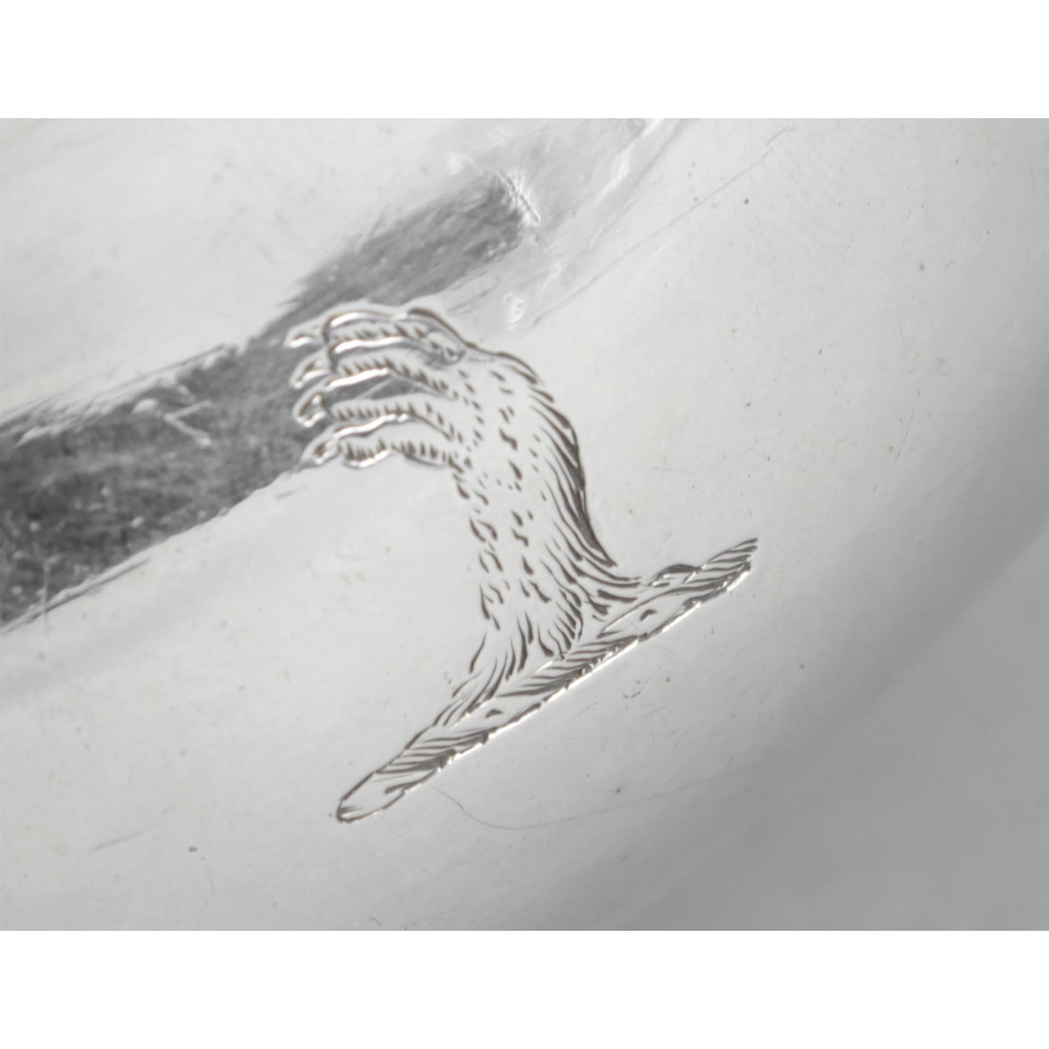 A George III silver sauce boat by Peter & Ann Bateman. - Image 3 of 4