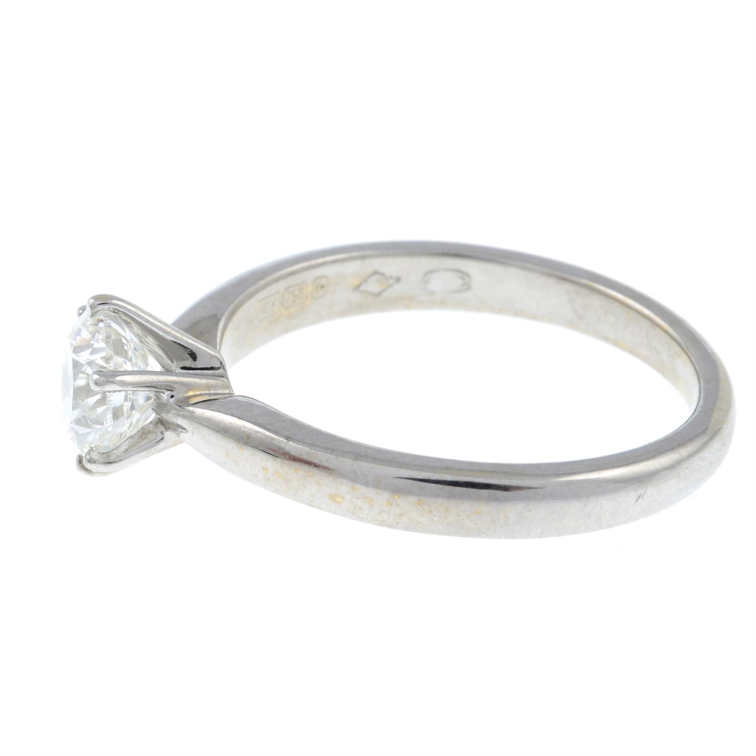 An 18ct gold brilliant-cut diamond single-stone ring. - Image 3 of 6