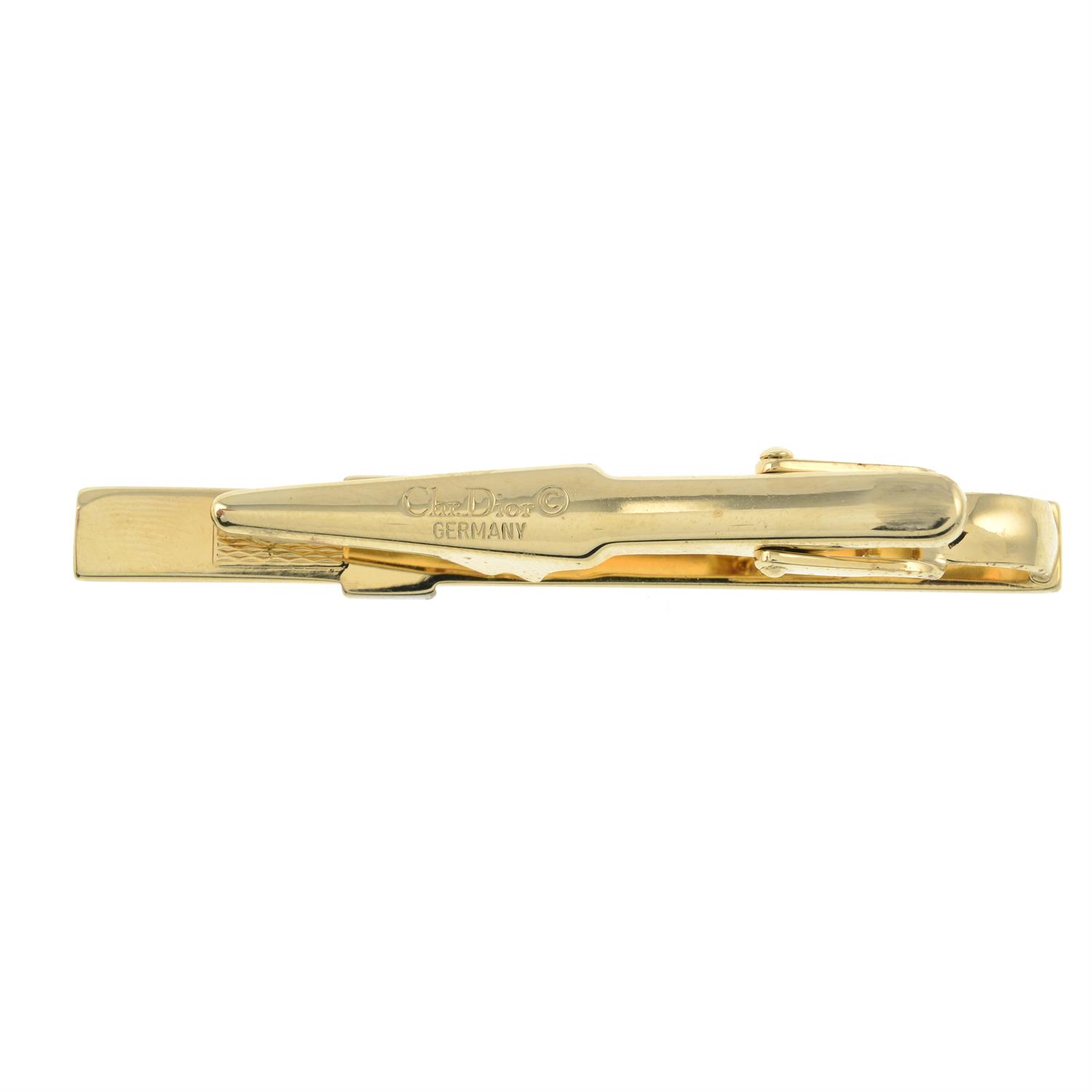 A tie clip, by Christian Dior. - Image 4 of 4