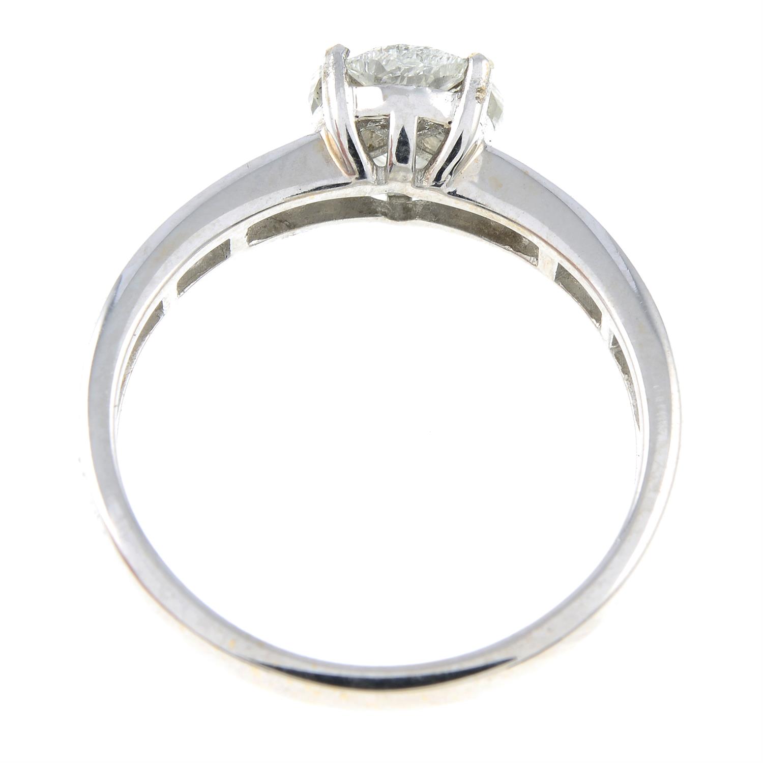 An 18ct gold vari-cut diamond dress ring. - Image 2 of 2