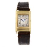 AUTORIST- an 18ct gold wrist watch, 22x32mm