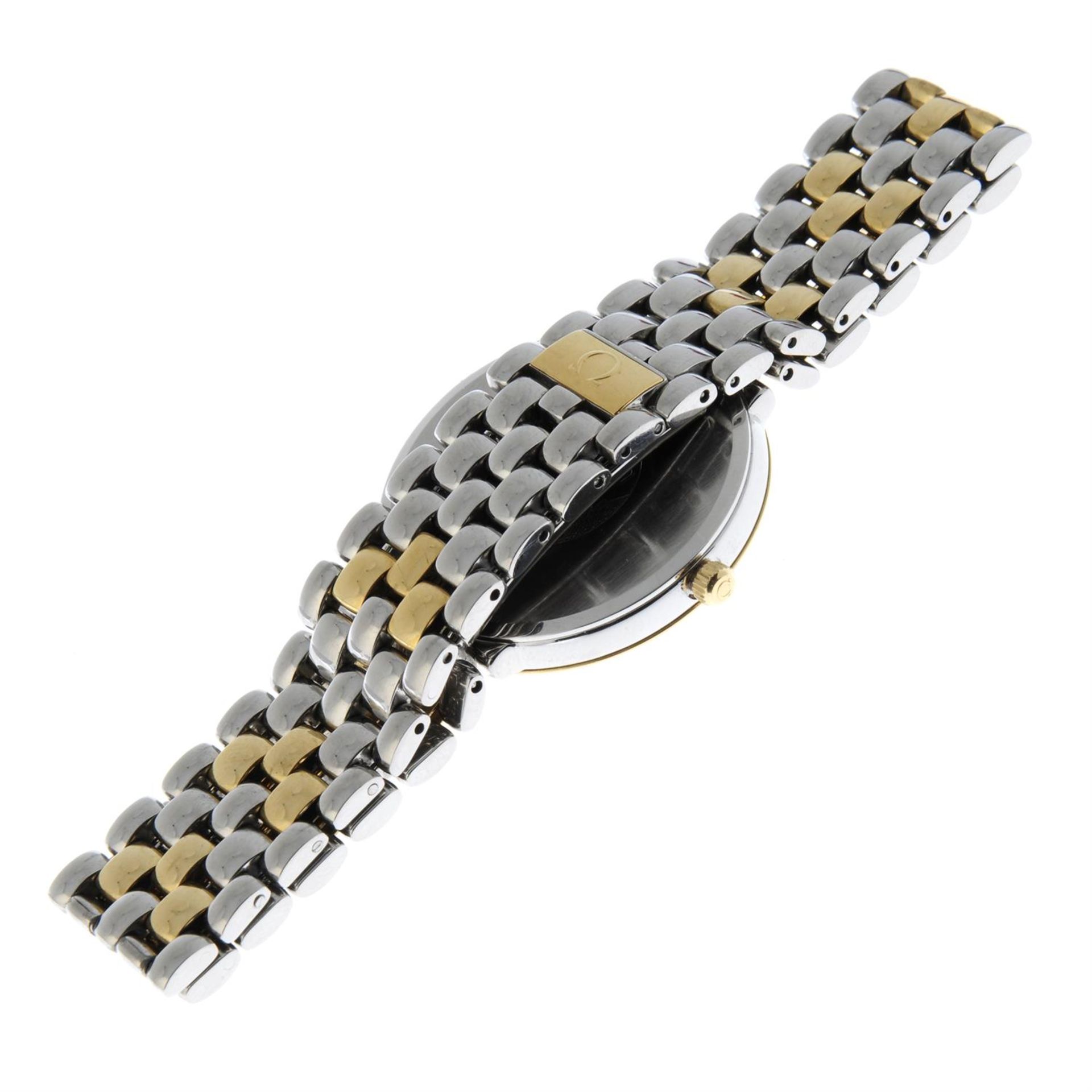 OMEGA - a bi-metal De Ville bracelet watch, 33mm. - Image 3 of 5