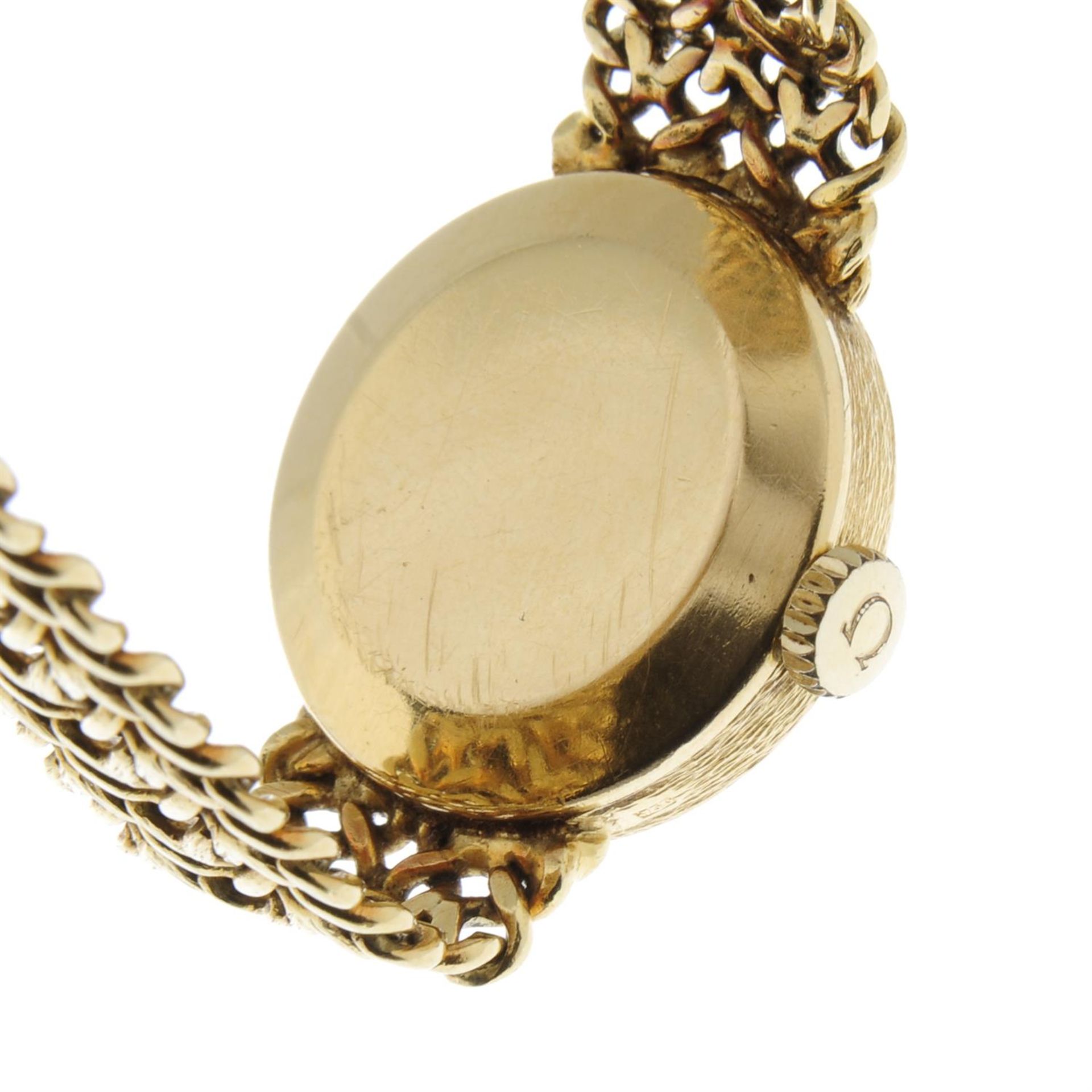 OMEGA - an 18ct yellow gold bracelet watch, 21mm. - Image 2 of 5
