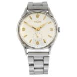 ROLEX - a stainless steel Precision bracelet watch, 35mm