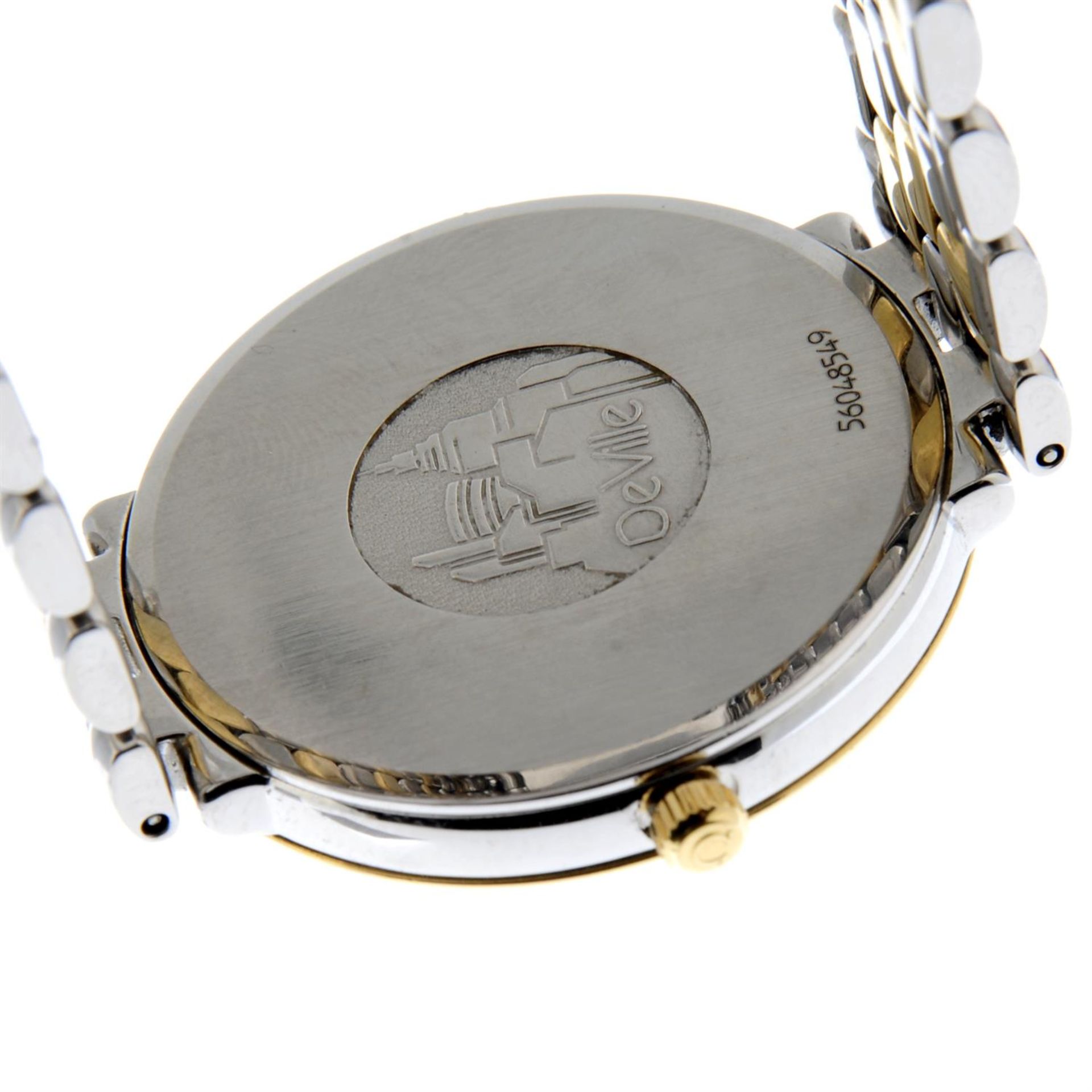 OMEGA - a bi-metal De Ville bracelet watch, 33mm. - Image 2 of 5