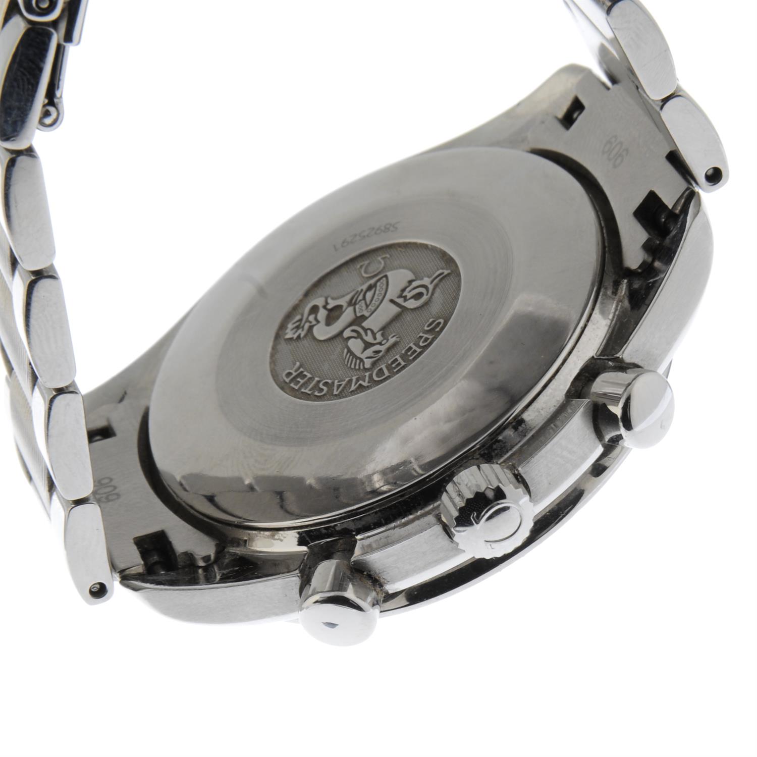 OMEGA - a stainless steel Speedmaster chronograph bracelet watch, 39mm. - Image 2 of 6