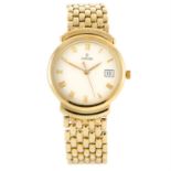 CONCORD - a 14ct yellow gold bracelet watch, 32mm.
