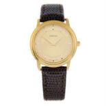 OMEGA - an 18ct yellow gold De Ville Prestige wrist watch, 27mm.