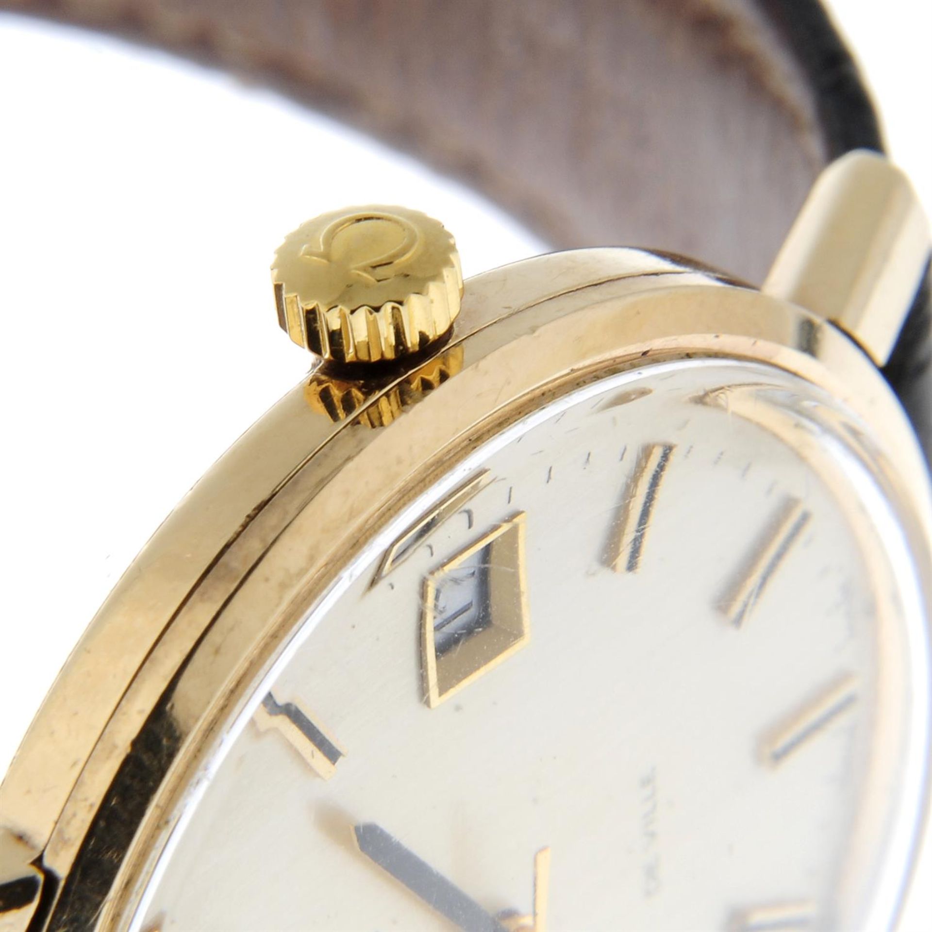 OMEGA - a 9ct yellow gold De Ville wrist watch, 35mm. - Image 4 of 5