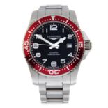 LONGINES - a stainless steel Hydro Conquest bracelet watch, 41mm.