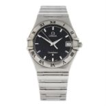 OMEGA - a stainless steel Constellation bracelet watch, 33mm.