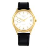 ZENITH - an 18ct yellow gold Elite Ultra-Thin wrist watch, 35mm.
