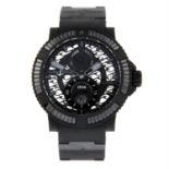 ULYSSE NARDIN - a Marine Diver 'Black Sea' wrist watch, 46mm.