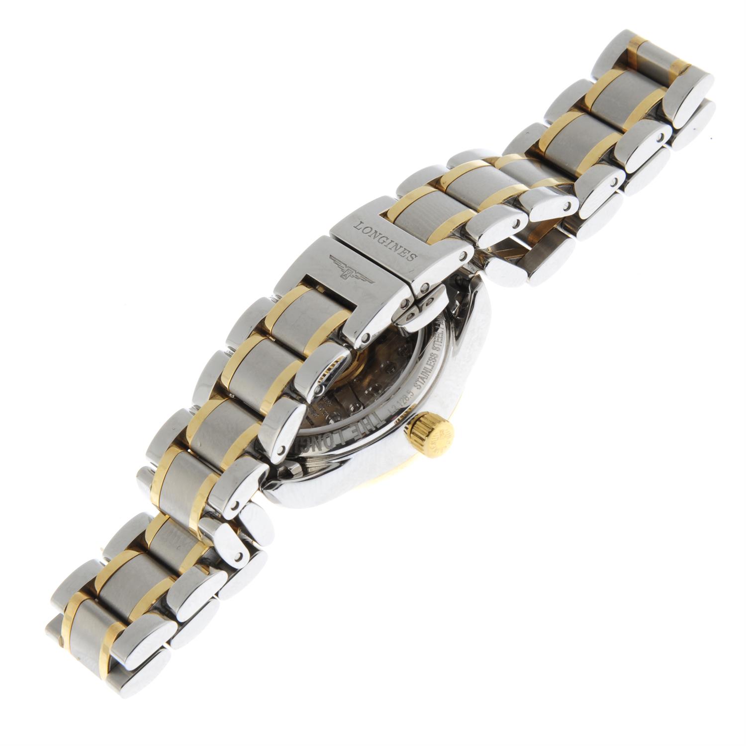 CURRENT MODEL: LONGINES - a bi-metal Master Collection bracelet watch. - Image 3 of 6