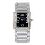 PATEK PHILIPPE - a stainless steel Twenty-4 bracelet watch, 25x26mm.