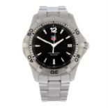 TAG HEUER - a stainless steel Aquaracer bracelet watch, 38mm.