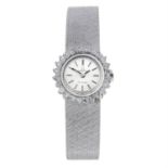 OMEGA - a white metal De Ville bracelet watch, 20mm.