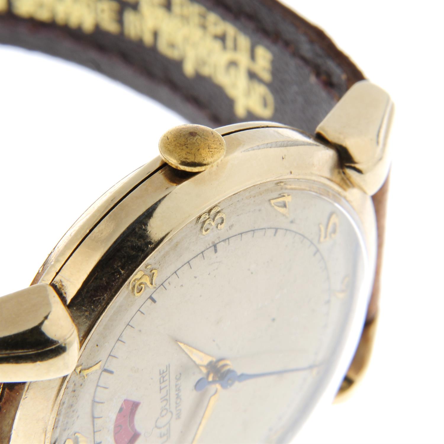 JAEGER-LECOULTRE - a gold filled Powermatic wrist watch, 33mm. - Image 4 of 5