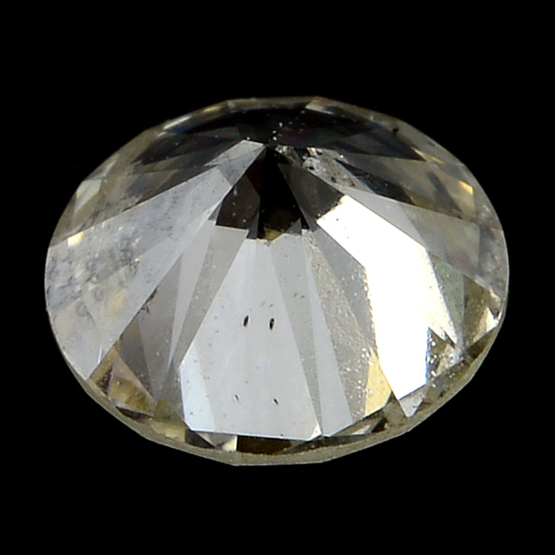 A brilliant cut diamond, weighing 0.50ct - Image 2 of 3