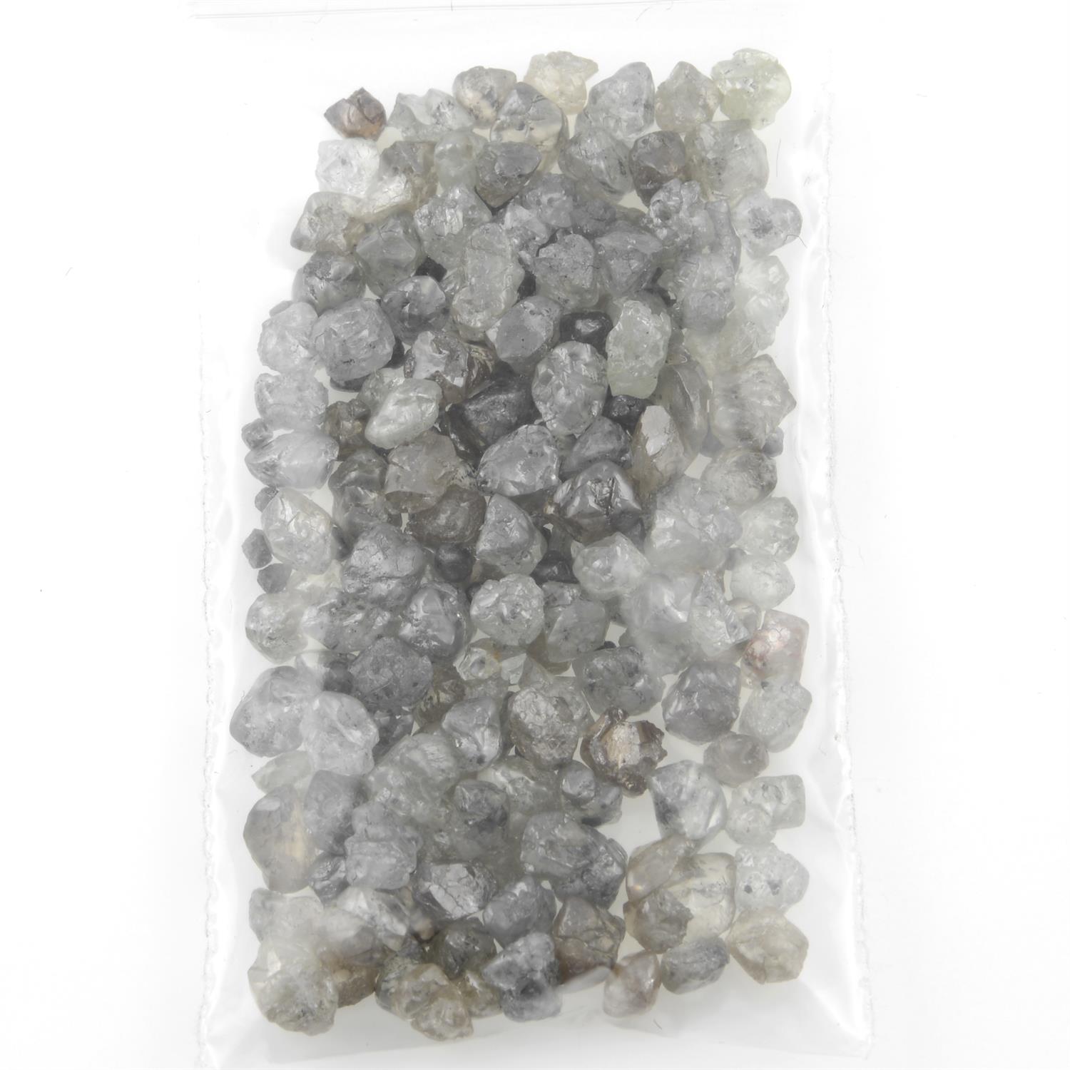 STUART DEVLIN STOCK - Selection of rough diamonds, weighing 78.99ct - Image 2 of 2