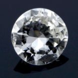 A brilliant cut diamond, weighing 0.42ct