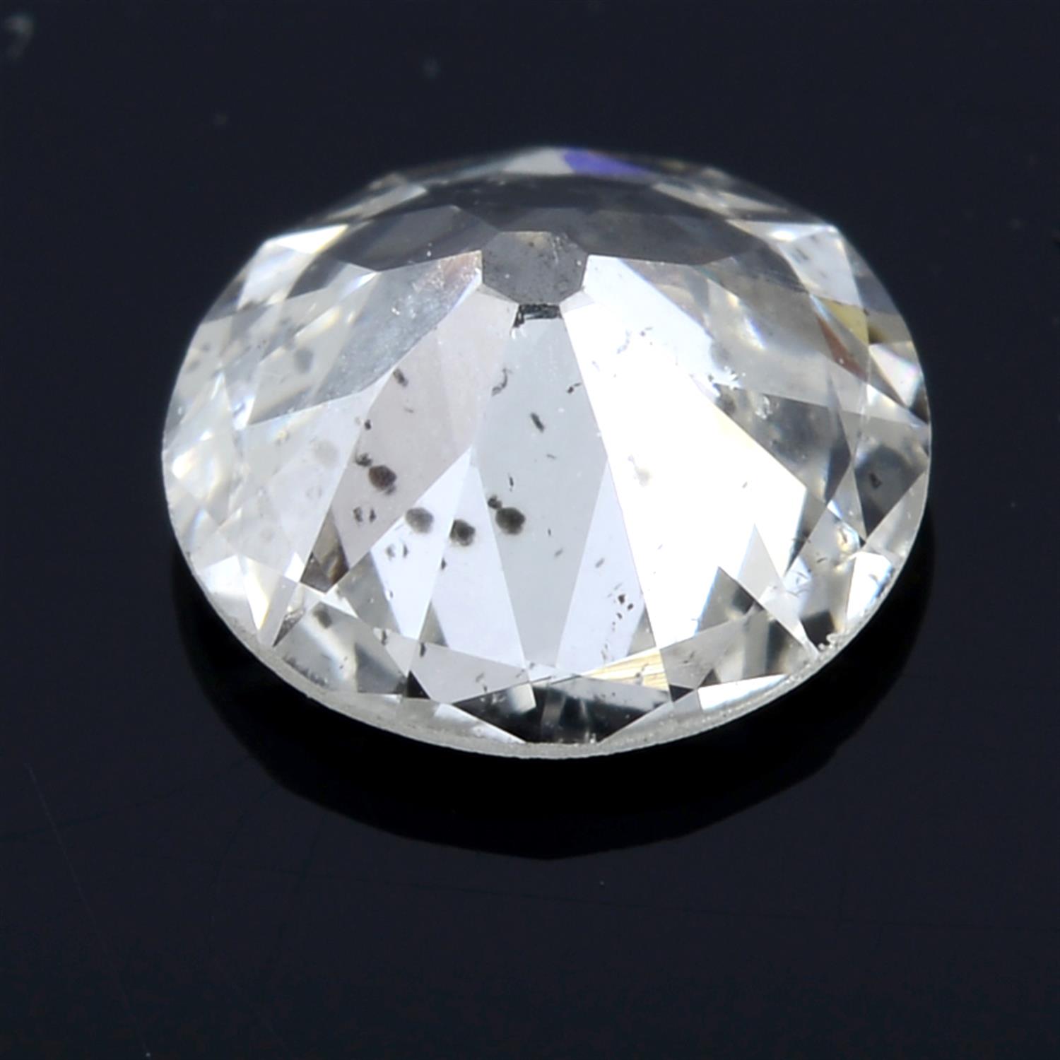 A brilliant cut diamond, weighing 0.51ct - Image 2 of 2