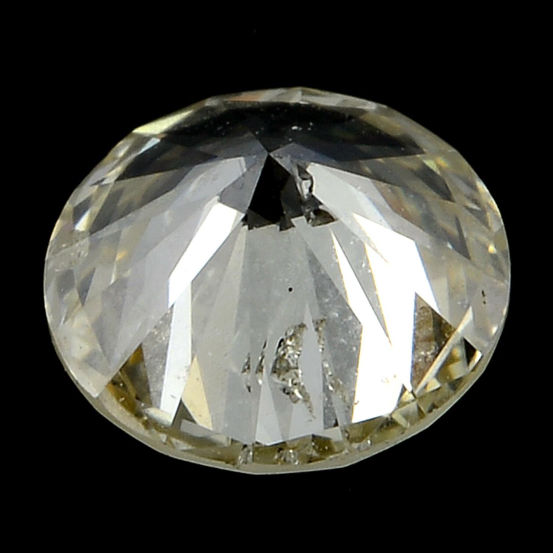 A brilliant cut diamond, weighing 0.51ct - Bild 2 aus 3