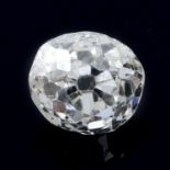 An old cut diamond, weighing 0.60ct