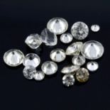 Selection of vari-shape diamonds, weighing 10.05ct