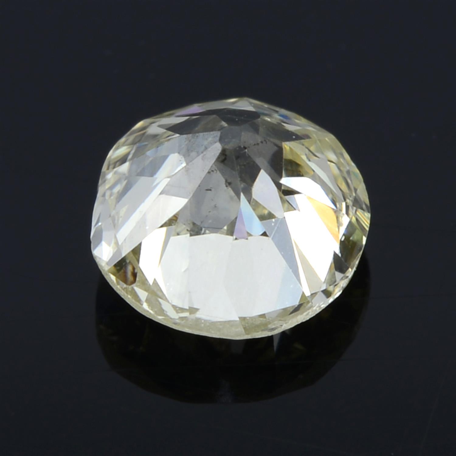 An old cut diamond, weighing 0.55ct - Image 2 of 2