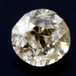 An old cut diamond, weighing 0.47ct