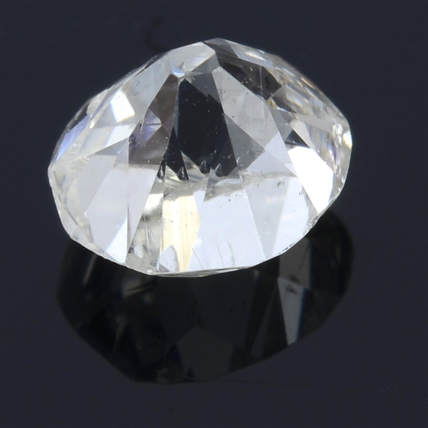 An old cut diamond, weighing 0.60ct - Image 2 of 2