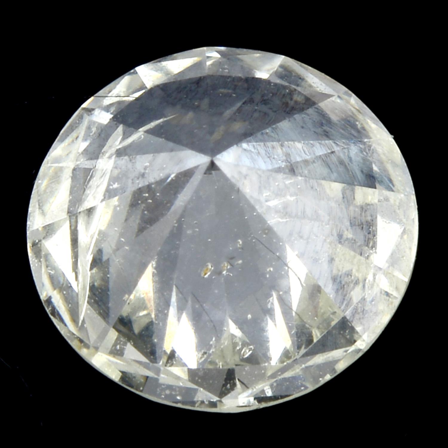 A brilliant cut diamond, weighing 1.65ct - Image 2 of 2