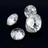 Fourteen vari-shape diamonds, weighing 1.05ct