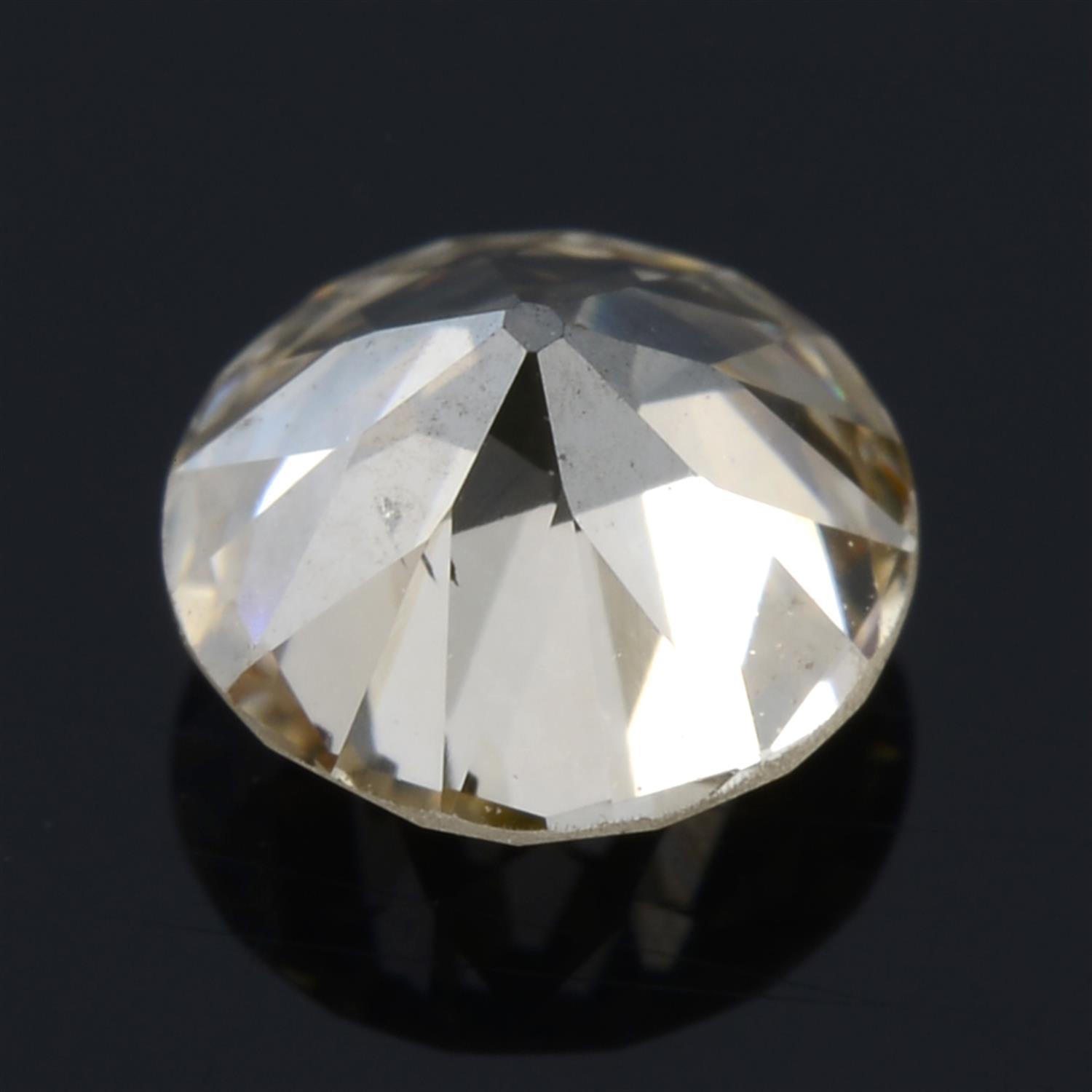 A brilliant cut diamond, weighing 0.63ct - Image 2 of 2