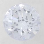 A brilliant cut diamond, weighing 0.30ct. Within IGI security seal
