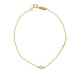 A 'Diamonds by the yard' bracelet, by Elsa Peretti, for Tiffany & Co.