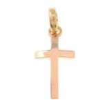 A 9ct gold cross pendant, by Links of London.