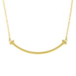 A 'Tiffany T - Smile' necklace, by Tiffany & Co.