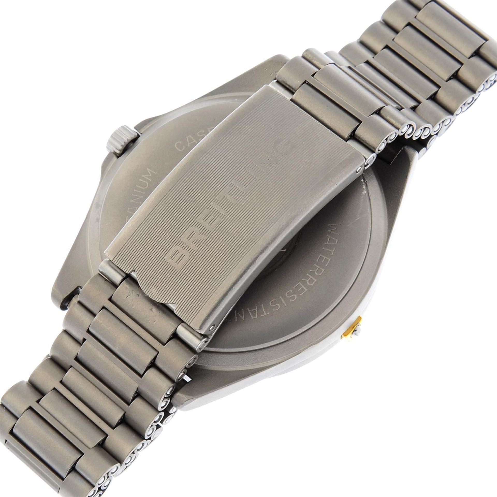 BREITLING - a gentleman's titanium Aerospace bracelet watch, 40mm. - Image 2 of 4