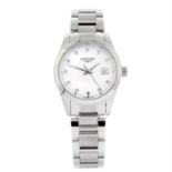 CURRENT MODEL: LONGINES - a stainless steel Conquest bracelet watch, 29mm.