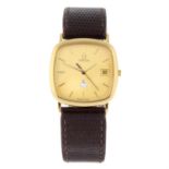 OMEGA - a gold plated De Ville wrist watch, 29mm.