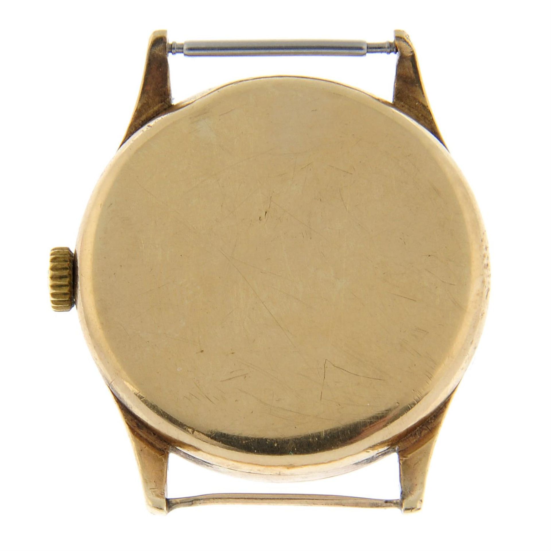 OMEGA - a 9ct yellow gold watch head, 33mm. - Image 2 of 2