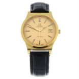 OMEGA - a gold plated Genève wrist watch, 36mm.