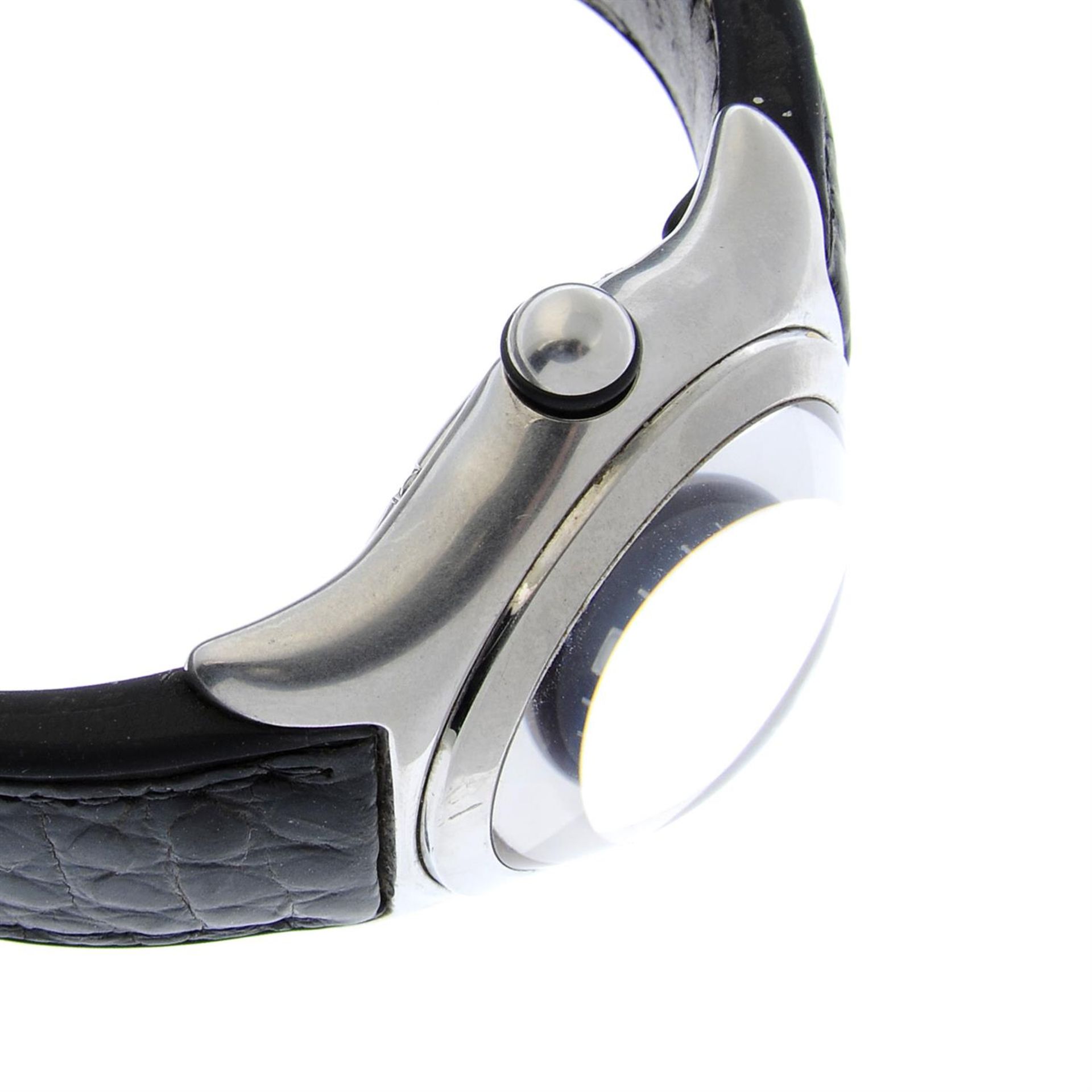 CORUM - a stainless steel Bubble wrist watch, 35mm. - Image 3 of 4