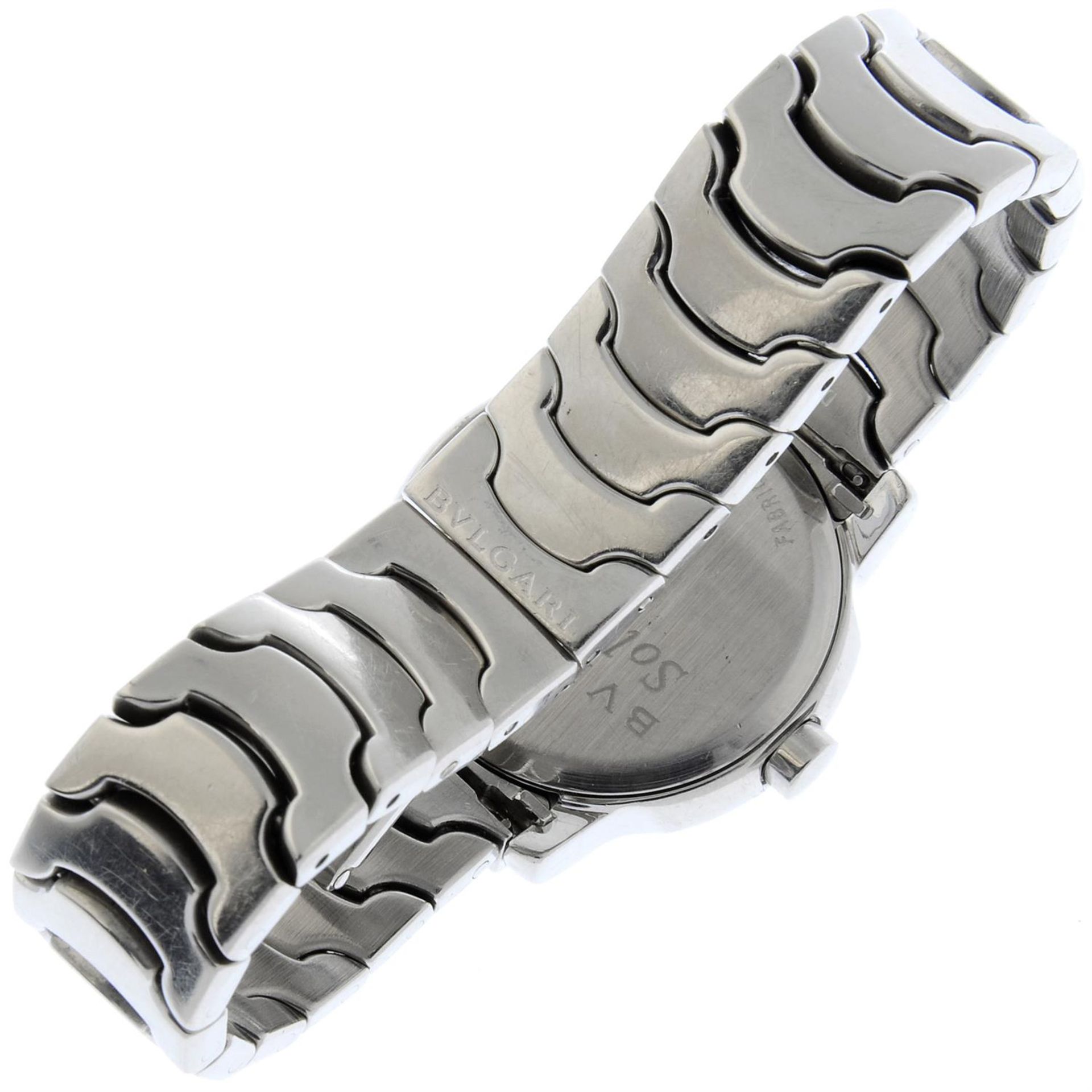 BULGARI - a stainless steel Solotempo bracelet watch, 29mm. - Image 2 of 4