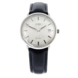 OMEGA - a stainless steel De Ville wrist watch, 34mm.