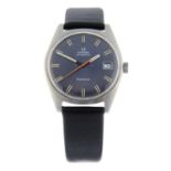 OMEGA - a stainless steel Genève wrist watch, 34mm.